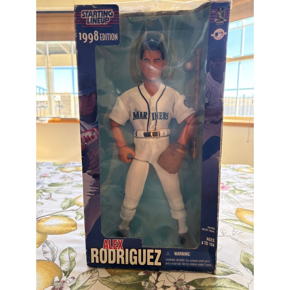 Alex Rodriguez 1998 Starting Lineup Seattle Mariners 12 inch Figure New in Box